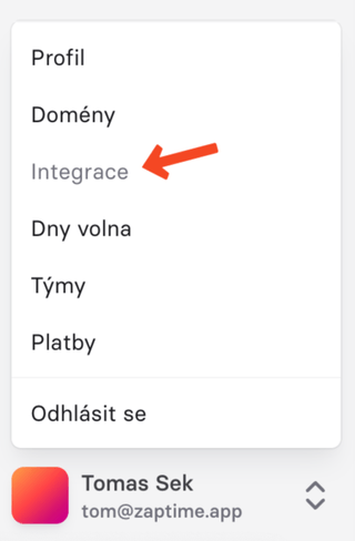 Freelo API klíč.